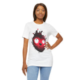 Glowing Aztec Sacrificial Heart Unisex T-Shirt