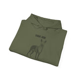 Sacred Inca Dog Illustration Unisex Hoodie