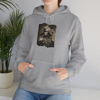 Vintage Inca Warrior Sepia Portrait Unisex Hoodie