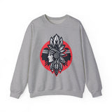 Tribal Legacy Circle Emblem Illustration Unisex Sweatshirt