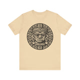 Aztec Totem Mesoamerican Art Illustration Unisex T-Shirt