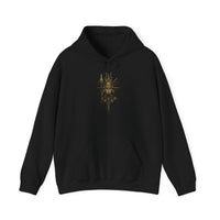 Golden Shaman Tribal Symbol Line Art Unisex Hoodie