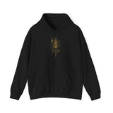 Golden Shaman Tribal Symbol Line Art Unisex Hoodie