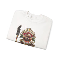 Temple Guardian Pixel Warrior Unisex Sweatshirt