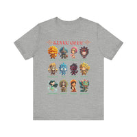 Aztec Gods Chibi Characters Pantheon Unisex T-Shirt