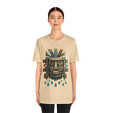 Tlaloc Ancient Rain Mask Glyph Unisex T-Shirt