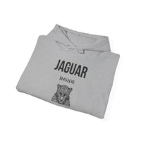 Aztec Jaguar Warrior Emblem Unisex Hoodie
