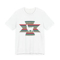 Andean Llama Fiesta Illustration Unisex T-Shirt