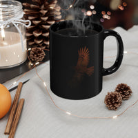 Inca Condor Tribal Markings Black Mug