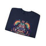 Ancient Mesoamerican Ceremonial Vessel Unisex Sweatshirt