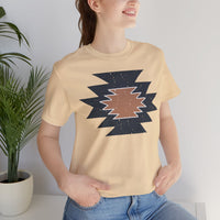 Minimal Southwest Tribal Rug Pattern Illustration Unisex T-Shirt