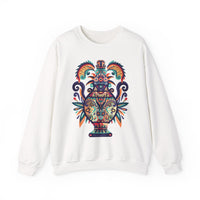 Ancient Mesoamerican Ceremonial Vessel Unisex Sweatshirt