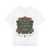 Tlaloc Rain God Stone Face Glyph Unisex T-Shirt