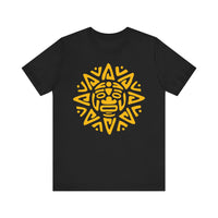 Mesoamerican Sun Face Unisex T-Shirt