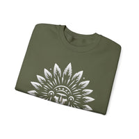 Sacred Tribal Chief Emblem Illustration Unisex Sweatshirt