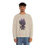 Shadow Aztec God with Glowing Eyes Unisex Sweatshirt