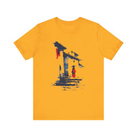 Cuzco Steps Heritage Minimalist Art Unisex T-Shirt
