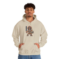 Aztec Blade Hero Pixel Art Unisex Hoodie