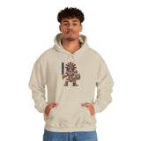 Aztec Blade Hero Pixel Art Unisex Hoodie