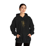 Golden Shaman Tribal Symbol Line Art Unisex Hoodie