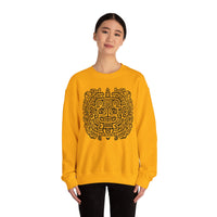 Mythic Mayan God Symbol Unisex Sweatshirt