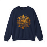 Inti Inca Sun God Petroglyph Symbol Unisex Sweatshirt