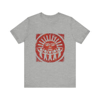 Radiant Tribal Sun Worship Inca Style Unisex T-Shirt