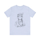 Inca Warrior Girl Fierce Heritage Ink Art Unisex T-Shirt