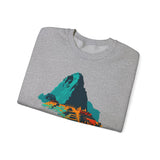 Machu Picchu Minimalist Sacred City Unisex Sweatshirt