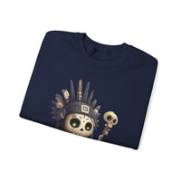 Dark Inca Shaman Spirit Skull Unisex Sweatshirt