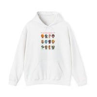 Aztec Gods Chibi Characters Pantheon Unisex Hoodie