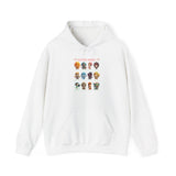 Aztec Gods Chibi Characters Pantheon Unisex Hoodie