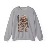 Temple Guardian Pixel Warrior Unisex Sweatshirt