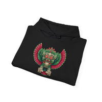 Ancient Pixel Boss Quetzalcoatl Retro Sprite Unisex Hoodie