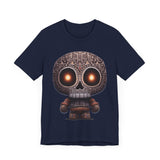 Tribal Glow Chibi Aztec Skull Unisex T-Shirt