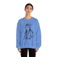 Inca Warrior Woman Fierce Andean Spirit Design Unisex Sweatshirt