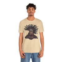 Tribal Feather Headdress Warrior Unisex T-Shirt