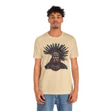 Tribal Feather Headdress Warrior Unisex T-Shirt