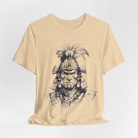Fierce Inca Warrior Ink Illustration Unisex T-Shirt
