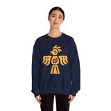 Aztec Eagle Warrior Symbol Illustration Unisex Sweatshirt