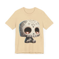 Adorable Tribal Aztec Skull Glow Unisex T-Shirt