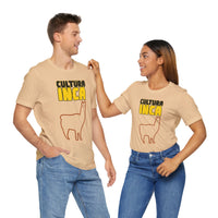Sacred Inca Llama Emblem Unisex T-Shirt