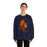 Mama Killa Crescent Headdress Inca Style Unisex Sweatshirt