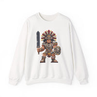 Aztec Blade Hero Pixel Art Unisex Sweatshirt