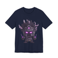 Aztec Shadow Warrior God with Glowing Eyes Unisex T-Shirt