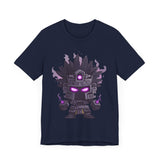 Aztec Shadow Warrior God with Glowing Eyes Unisex T-Shirt