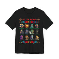 Pixel Art Aztec Gods Mythology Unisex T-Shirt