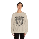 Tribal Thunderbird Sacred Symbol Illustration Unisex Sweatshirt
