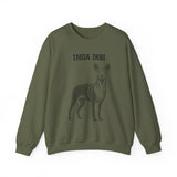 Sacred Inca Dog Illustration Unisex Sweatshirt