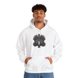 Andean Duality God Symbol Tribal Design Unisex Hoodie